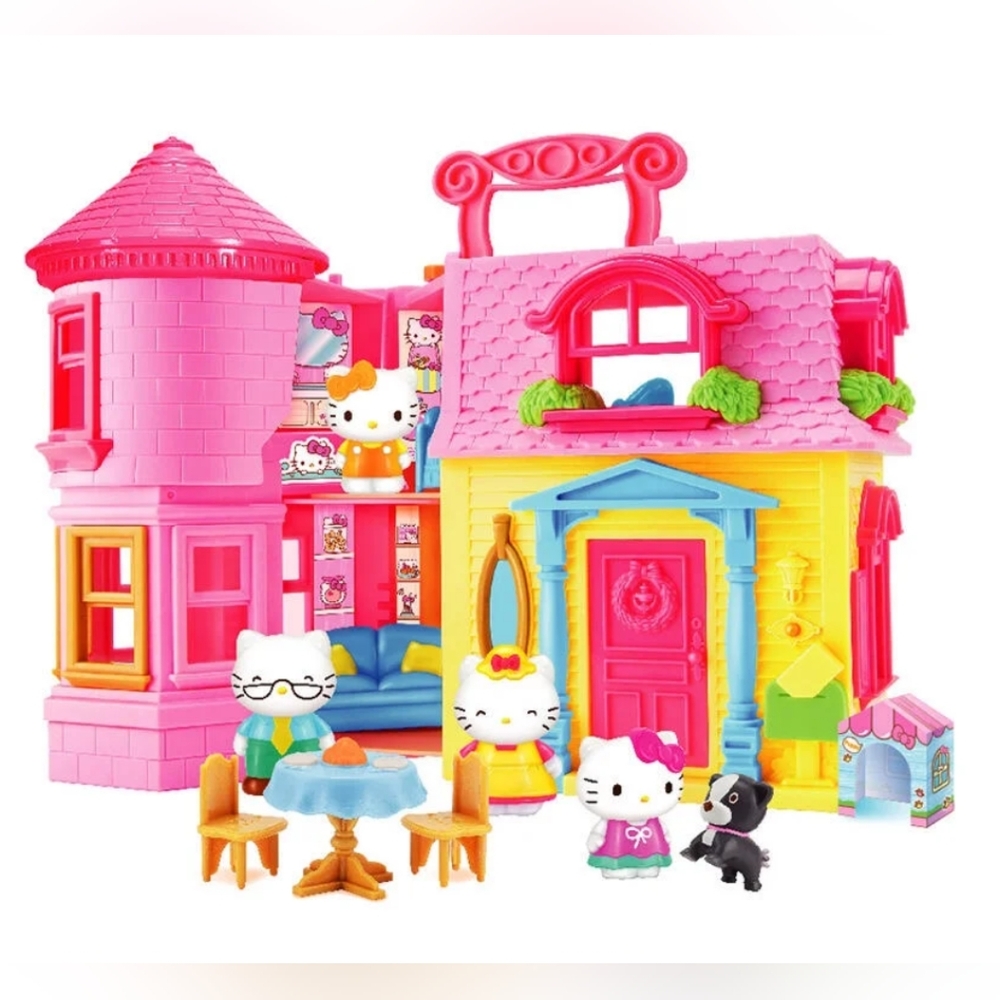 EXCLUSIVE - Hello Kitty Officially Licensed My Town Sweet Home Playset - Picture 2 of 14